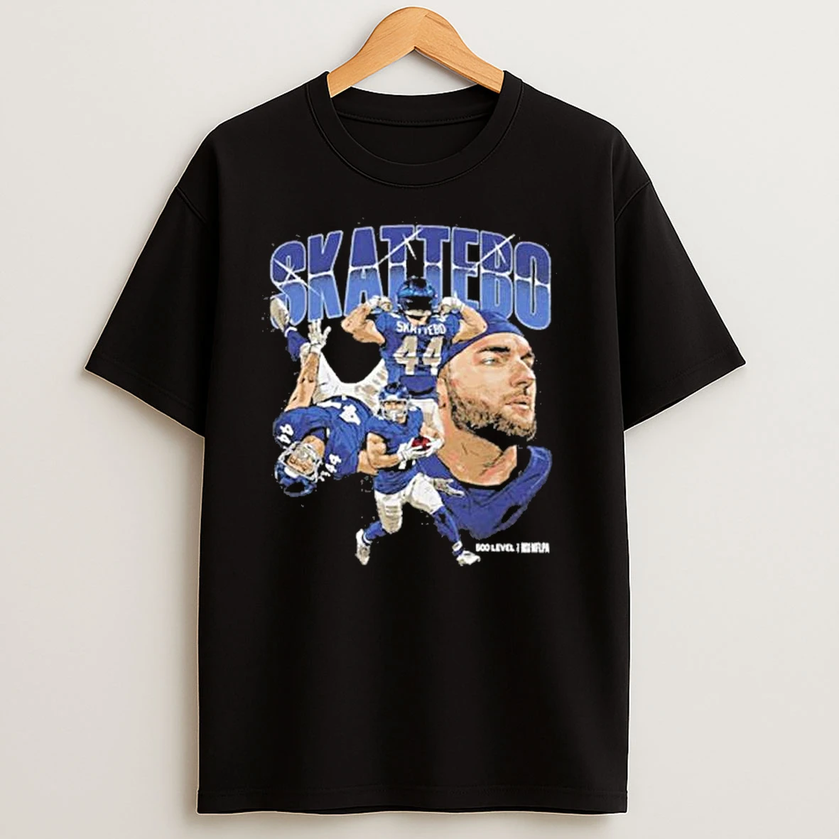 Cam Skattebo New York Giants Collage T Shirts