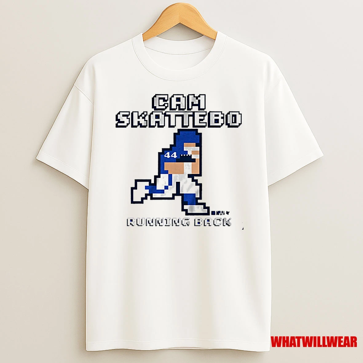 Cam Skattebo Retro Baller Running Back New York Giants Nfl Shirts