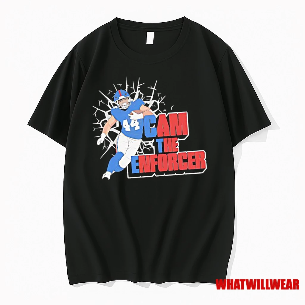 Cam The Enforcer New York Giants Football Shirts
