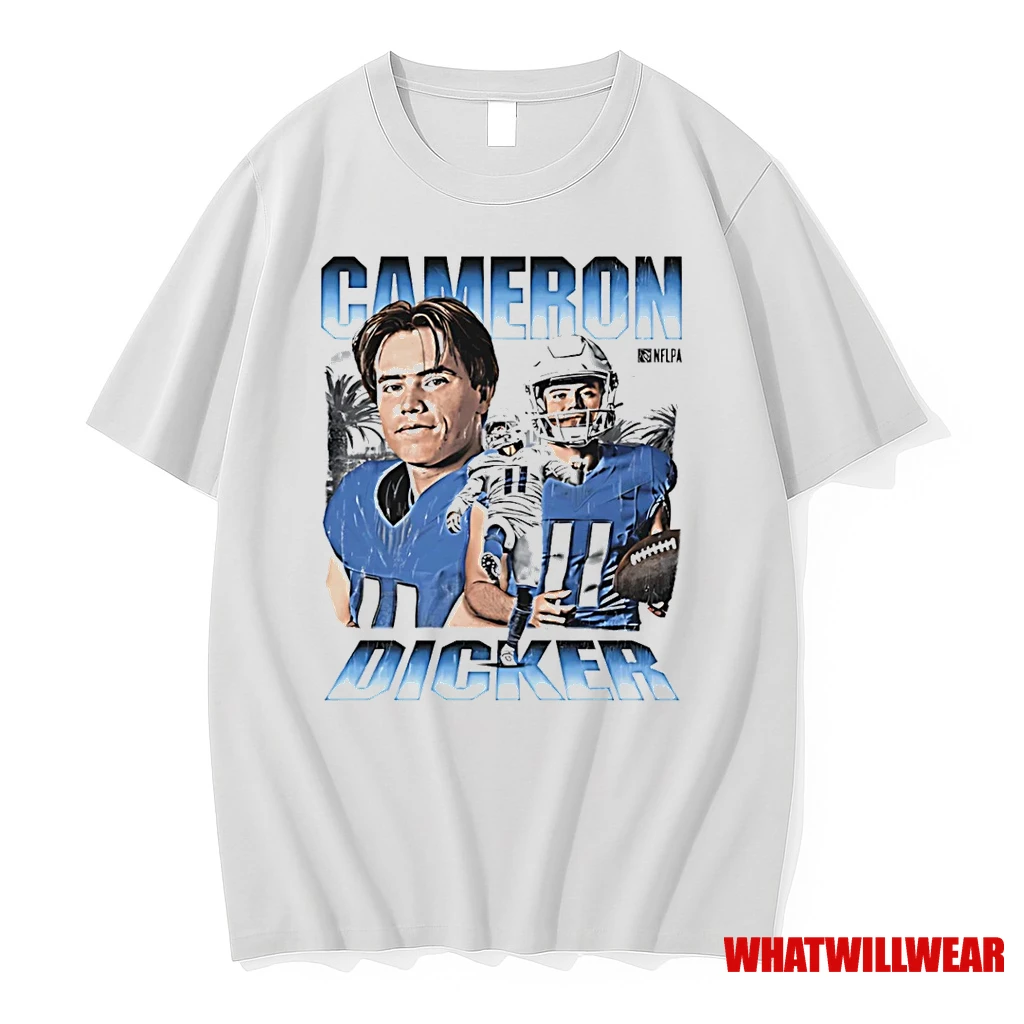 Cameron Dicker Los Angeles Chargers Vintage Signature Shirts