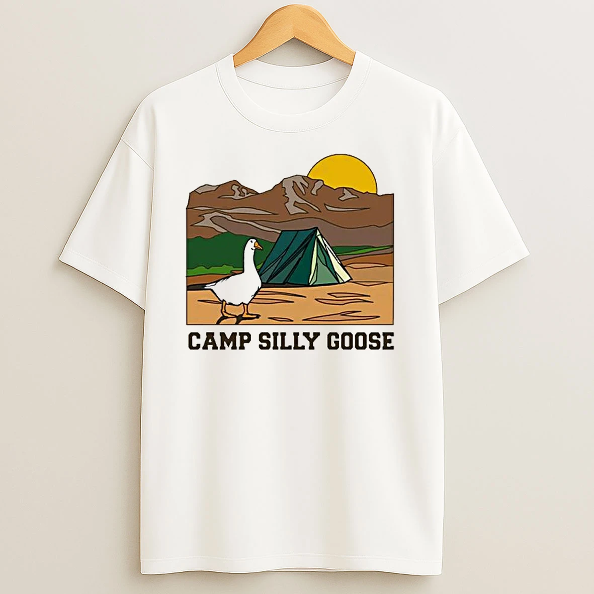 Camp Silly Goose Ornaments T Shirts