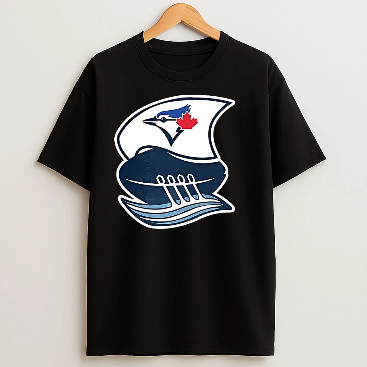Canada Toronto Argonauts X Toronto Blue Jays Mlb 2025 Good Luck Sailboat T Shirts