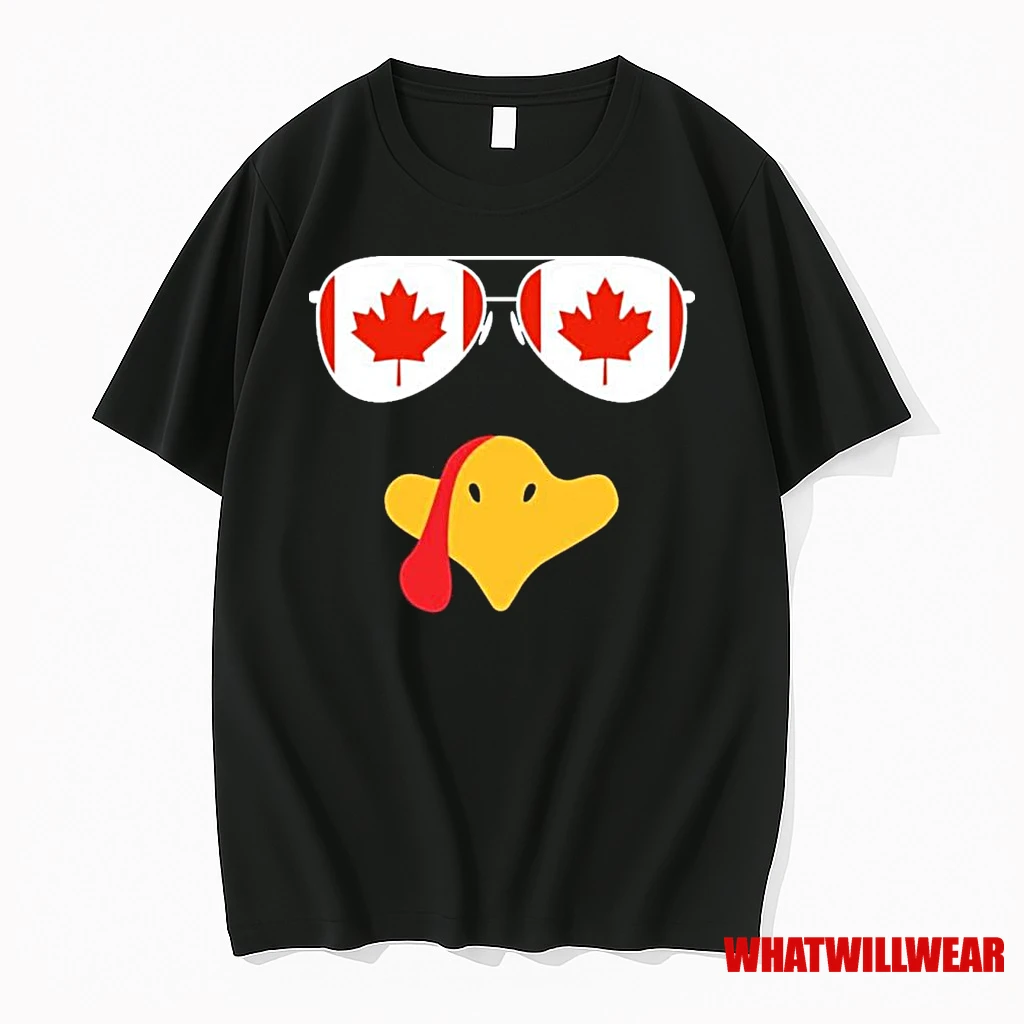Canadian Turkey Gobble Funny Canada Thanksgiving Shirts