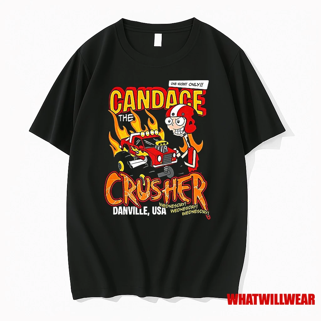 Candace The Crusher Phineas And Ferb One Night Only Wendnesday Shirts
