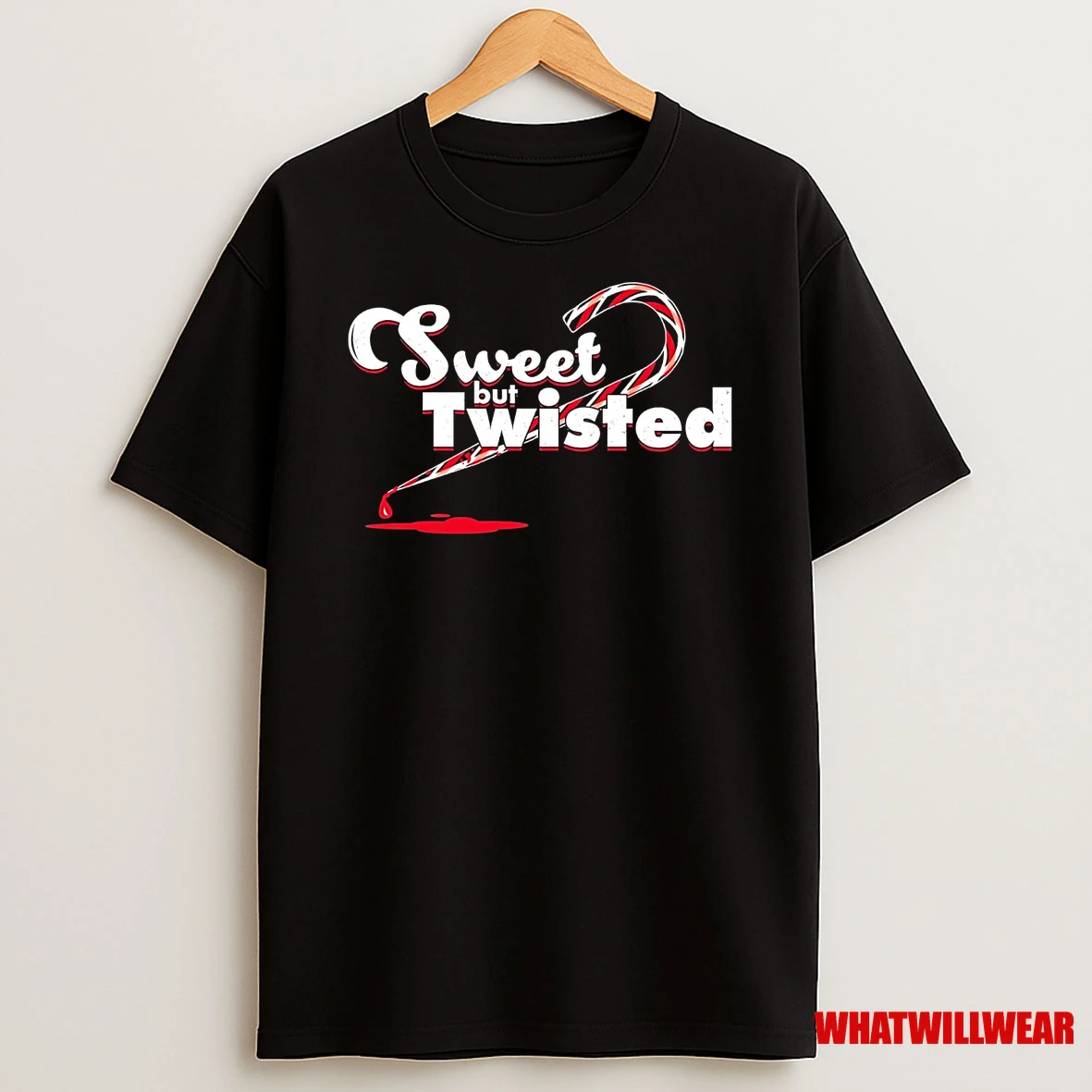 Candy Cane Sweet But Twisted Christmas Shirts