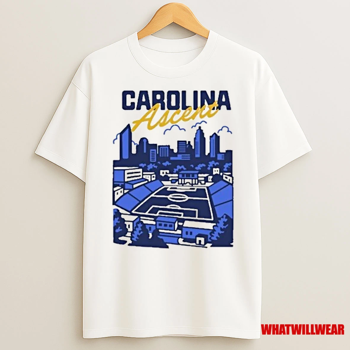 Carolina Ascent Stadium 2025 Shirts