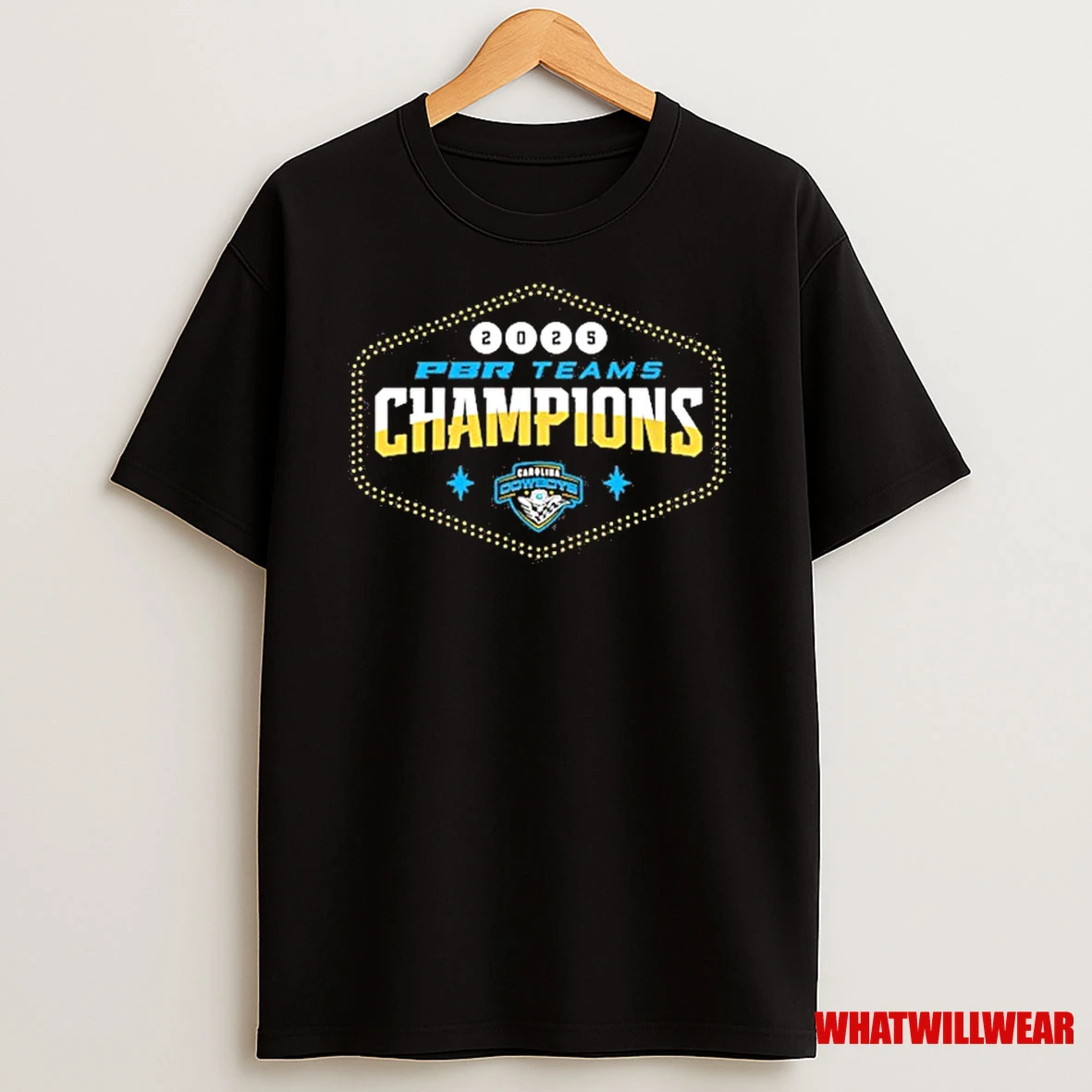 Carolina Cowboys 2025 Pbr Team Champions Shirts