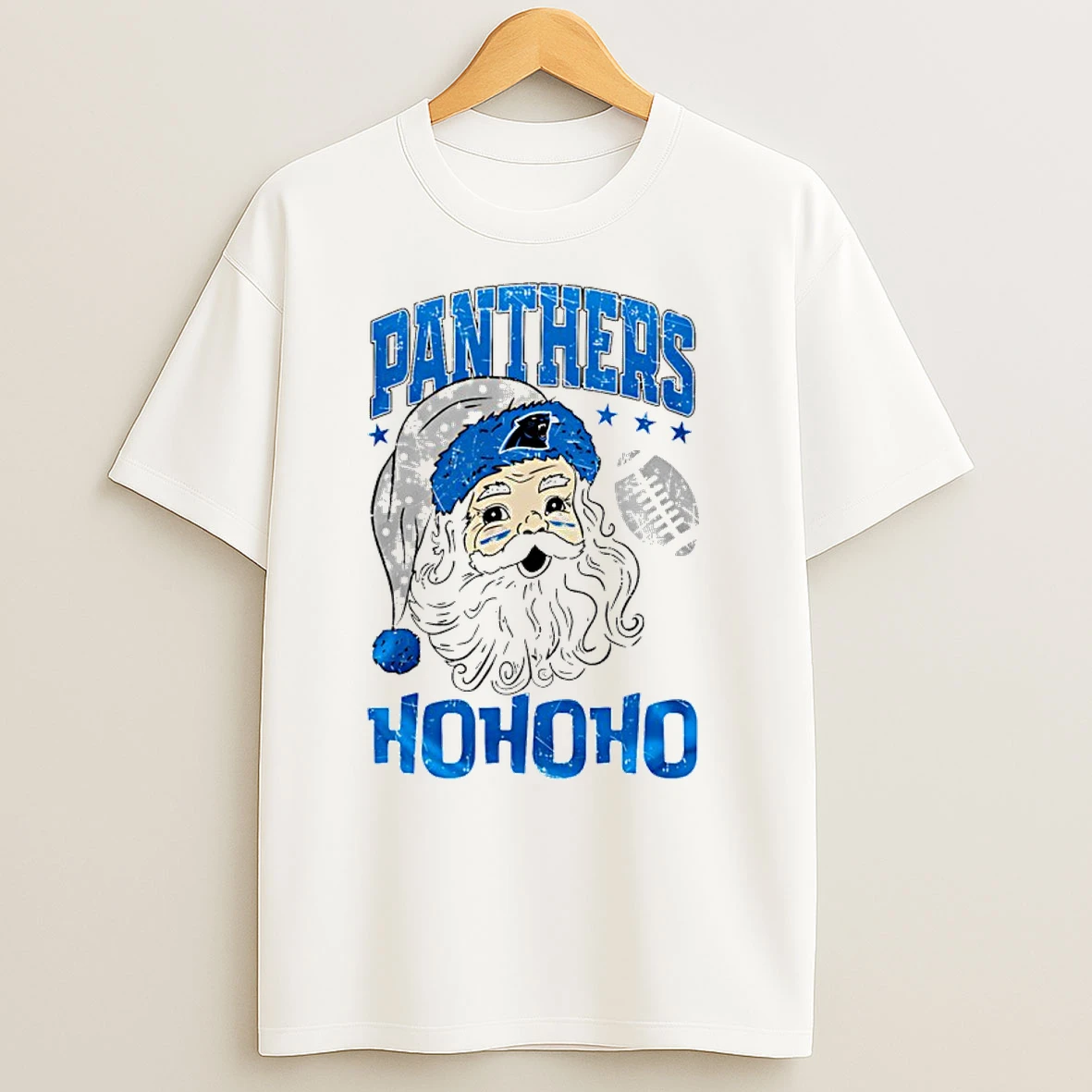 Carolina Panthers X Santa Claus Nfl Merry Christmas T Shirts