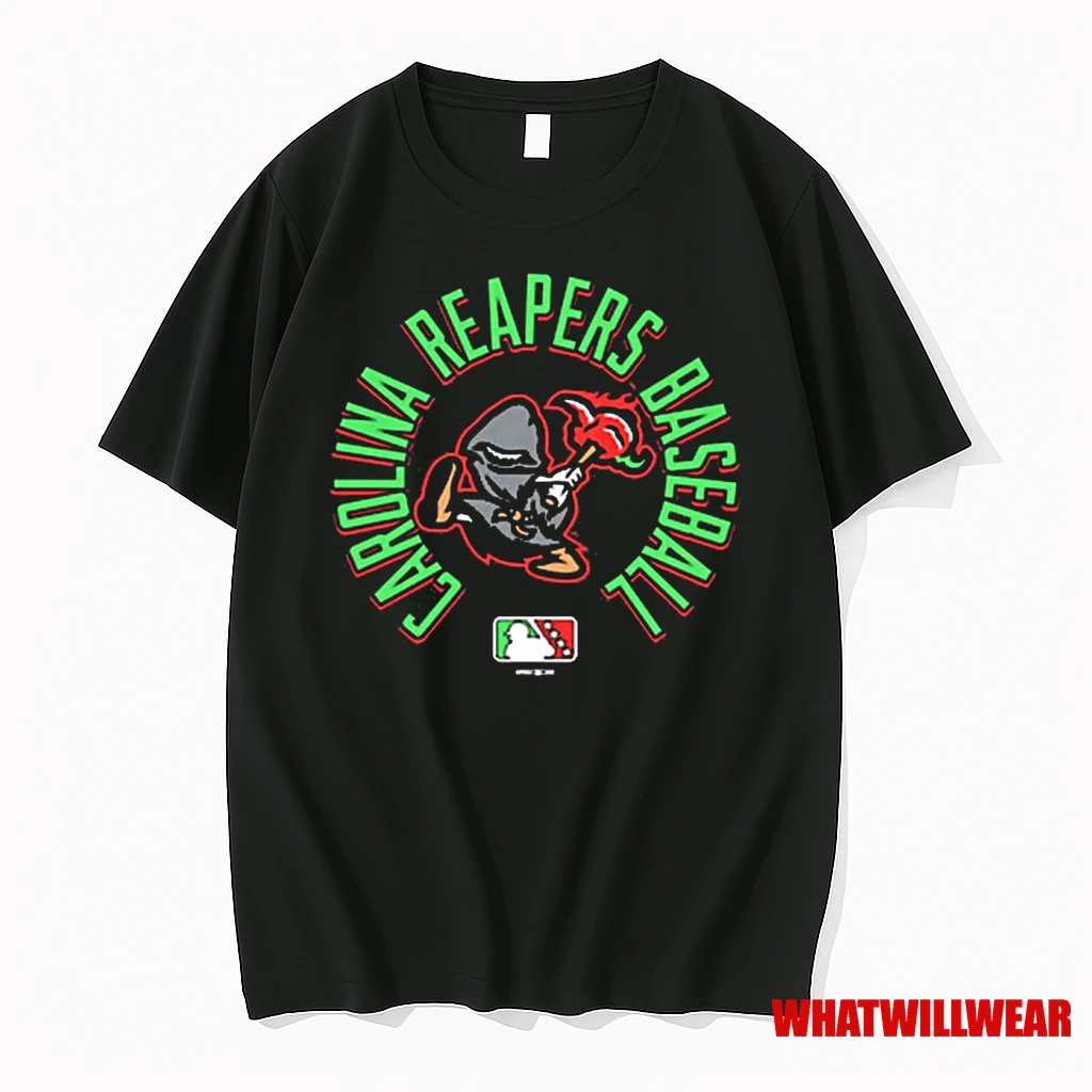 Carolina Reapers Baseball Round Logo 2025 Shirts