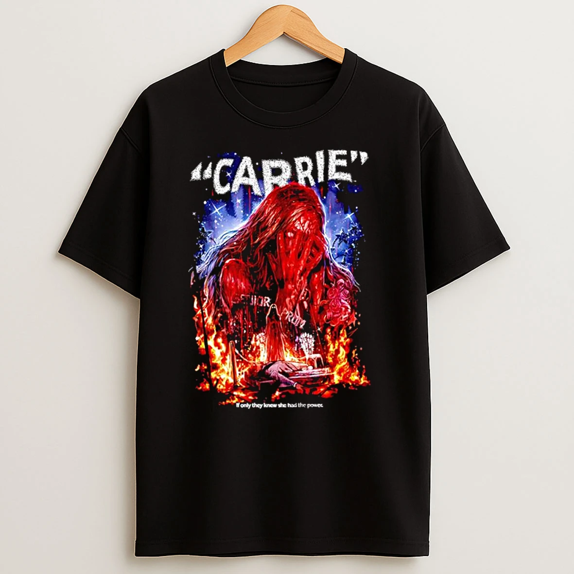 Carrie If Only They Knew She Had The Power Sennior Prom Halloween Horror T Shirts