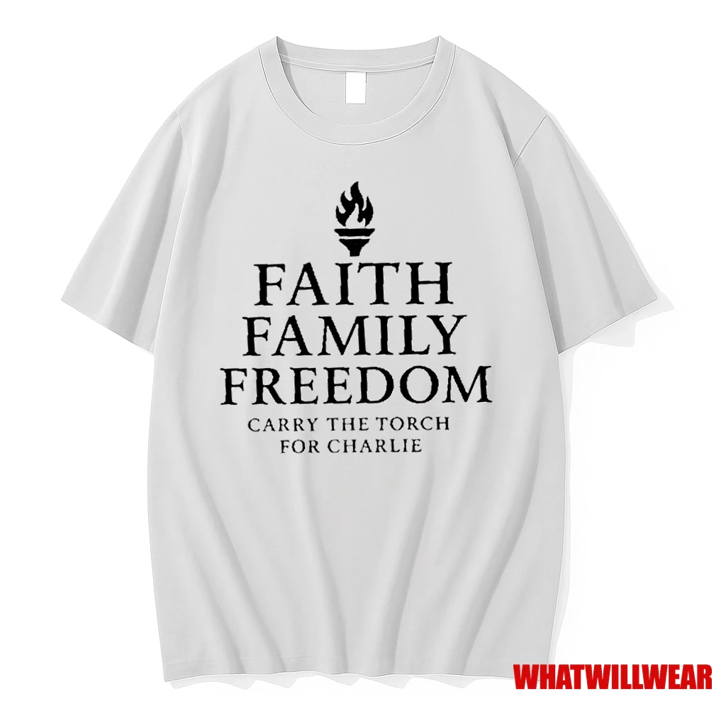 Carry The Torch For Charlie Faith Family Freedom Shirts