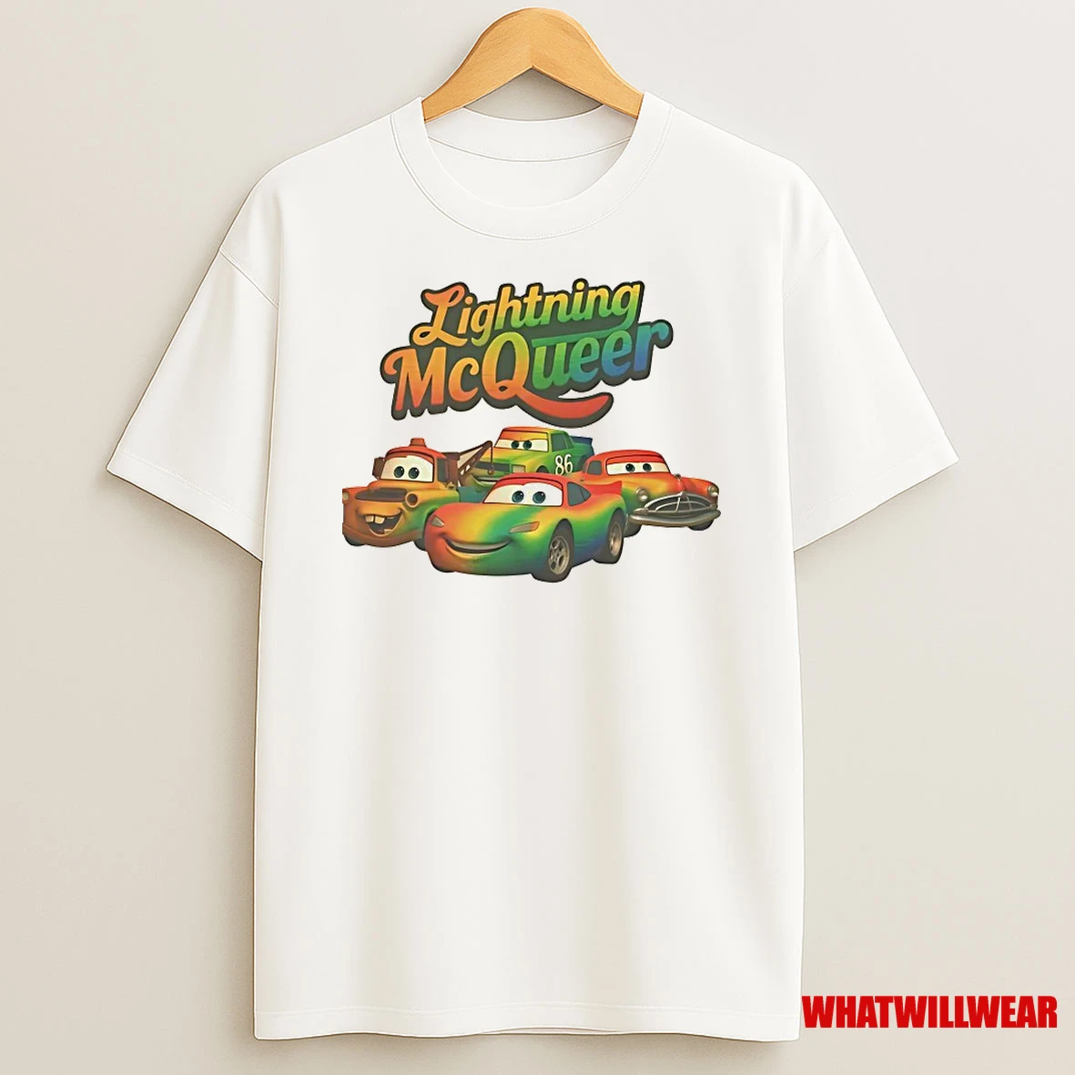 Cars Pixar Lightning Mcqueer Shirts