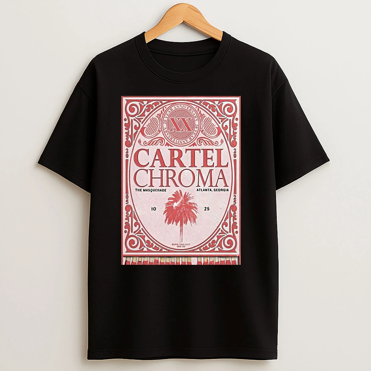 Cartel Chroma The Masquerade Atlanta Georgia Oct 25 2025 T Shirts