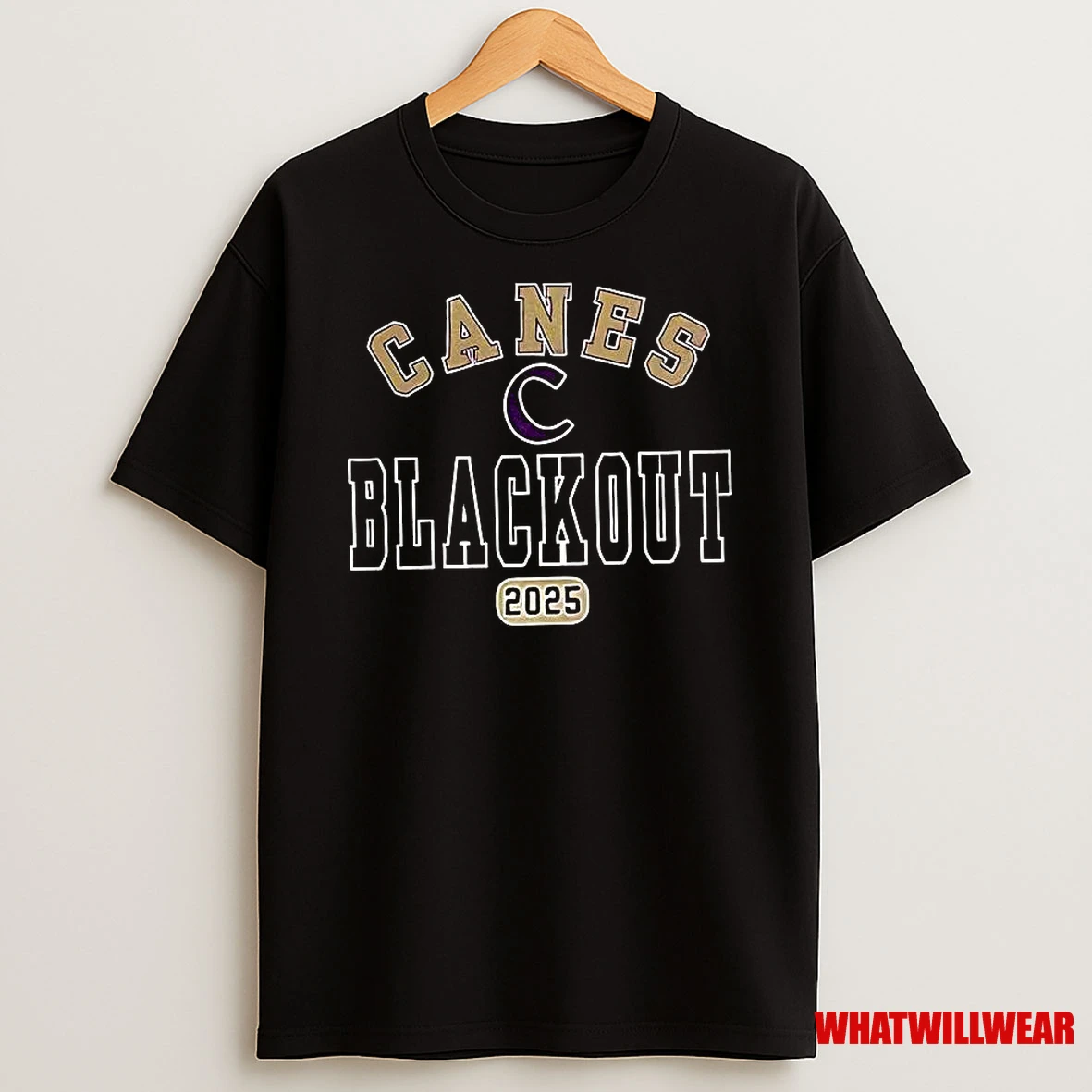 Cartersville Football Canes Blackout 2025 Shirtv Shirts