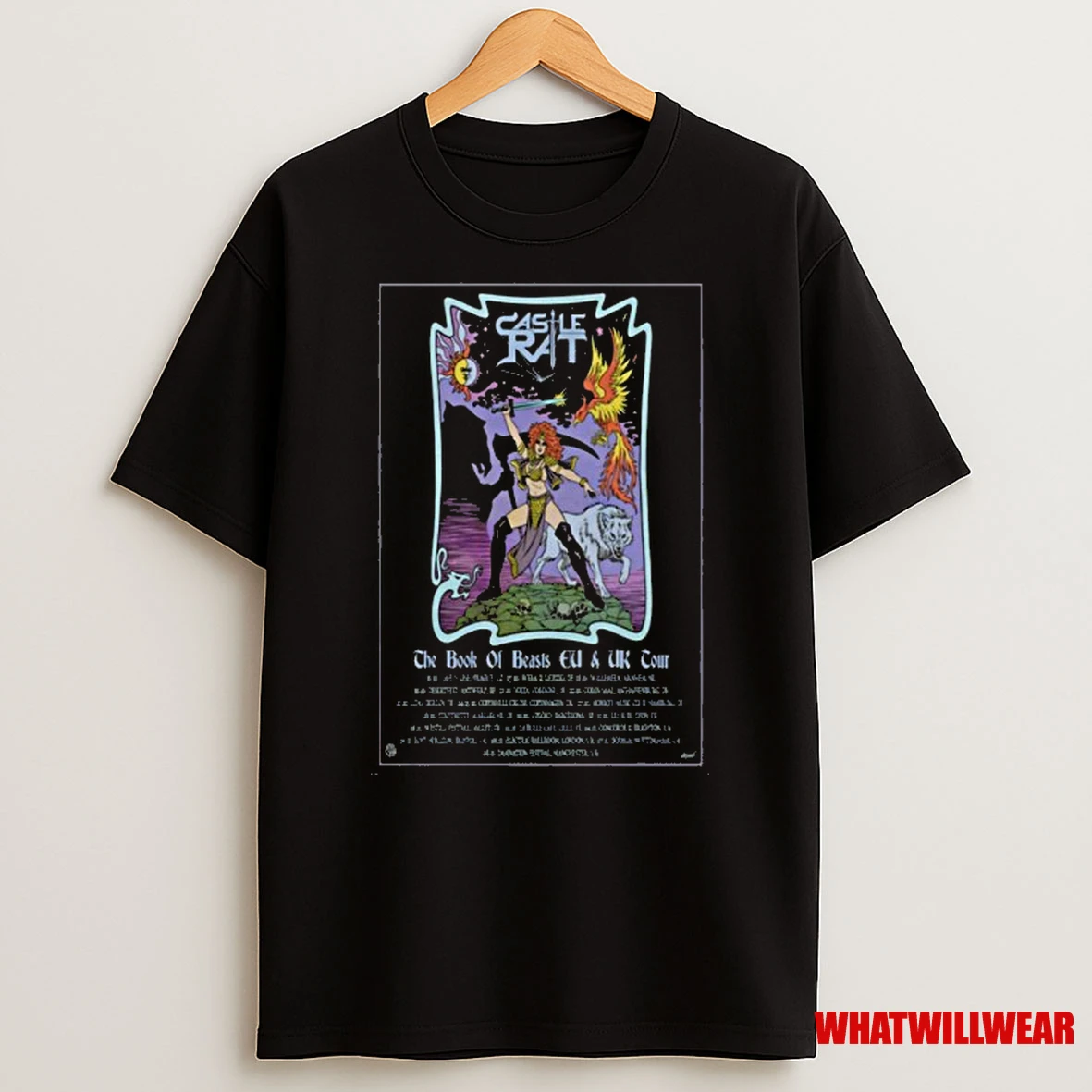 Castle Rat The Book Of Beasts 2025 Eu Uk Tour Shirts