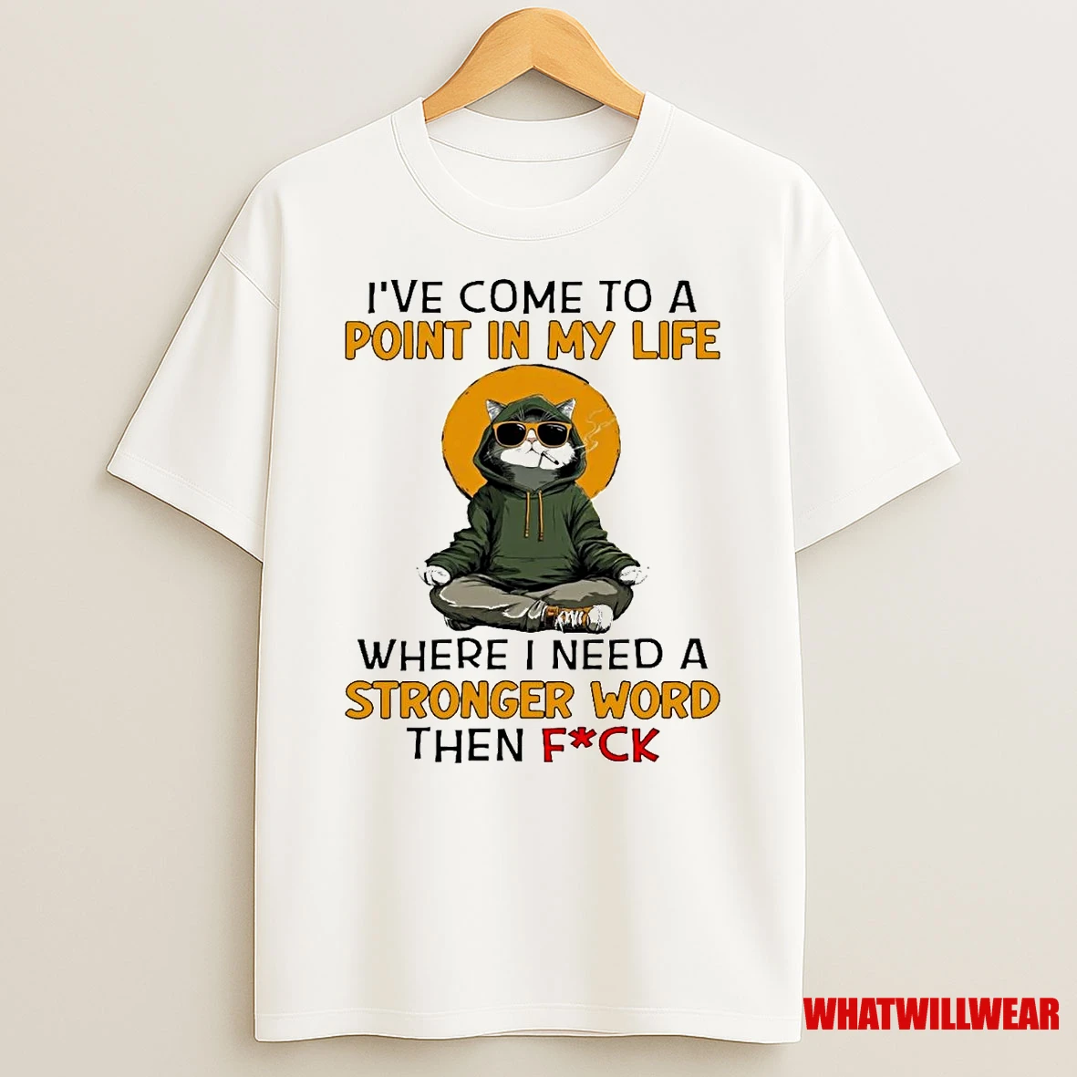 Cat Ive Come To A Point In My Life Where I Need A Stronger Word Shirts