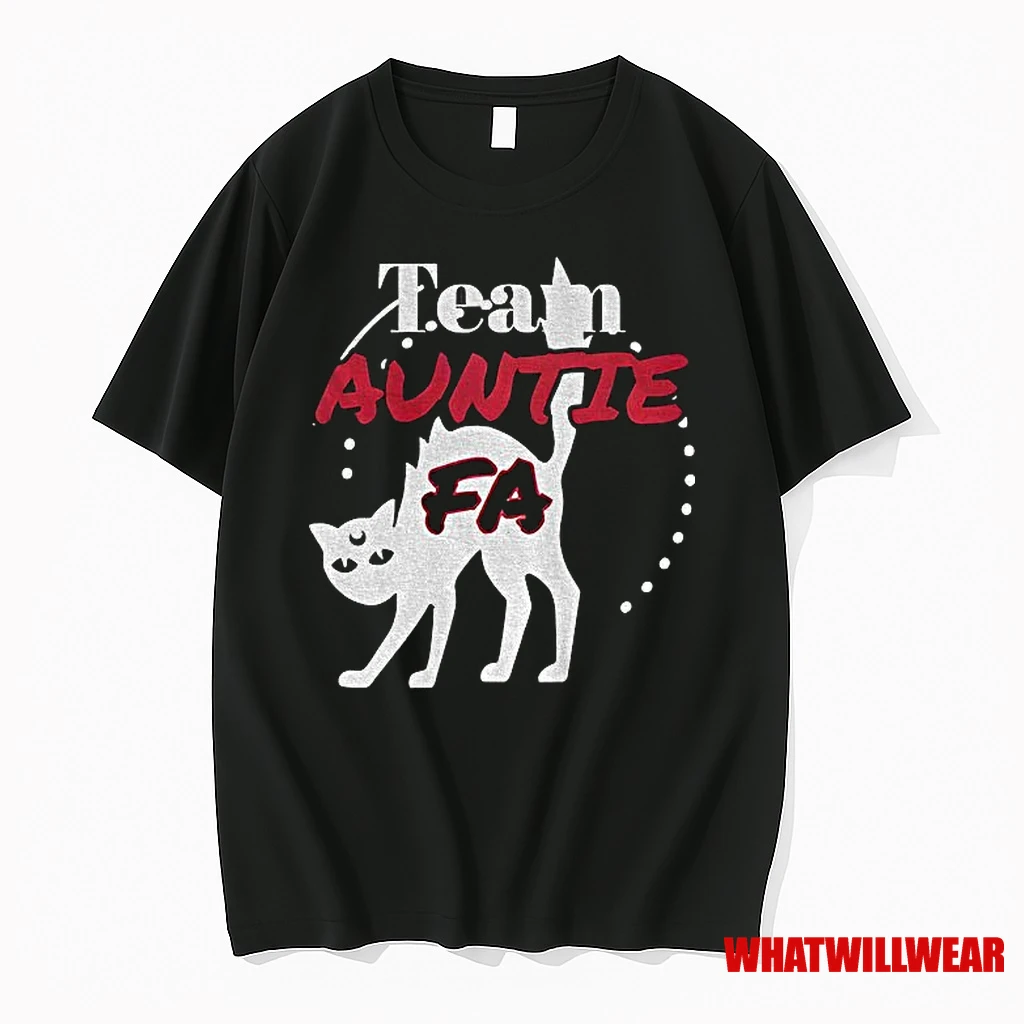 Cat Team Auntie Fa Meme Shirts