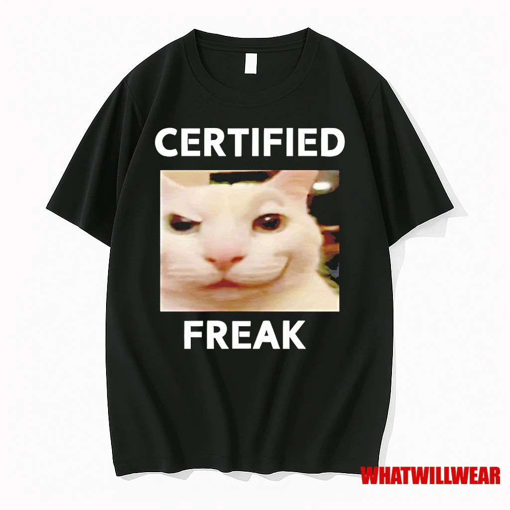 Cat Certified Freak Shirts
