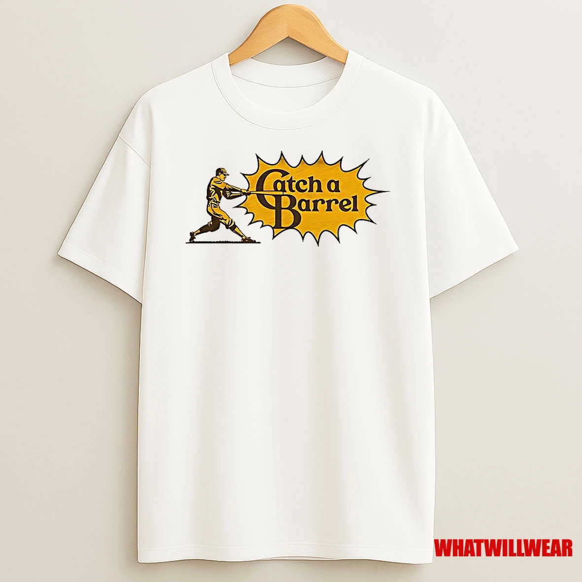 Catch A Barrel Baseball Shirts