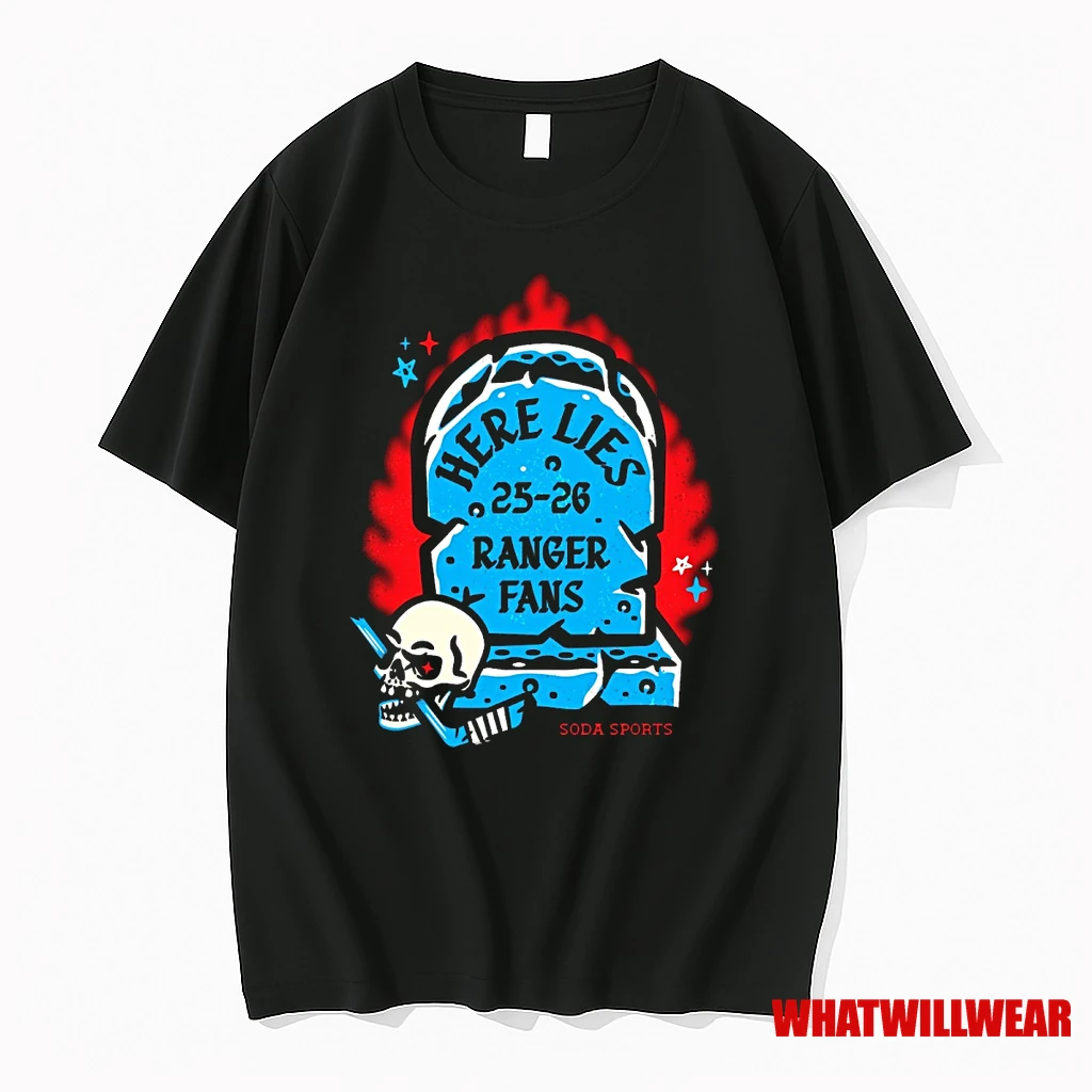 Celebrating 100 Years New York Rangers Here Kits 25 26 Ranger Fans Shirts