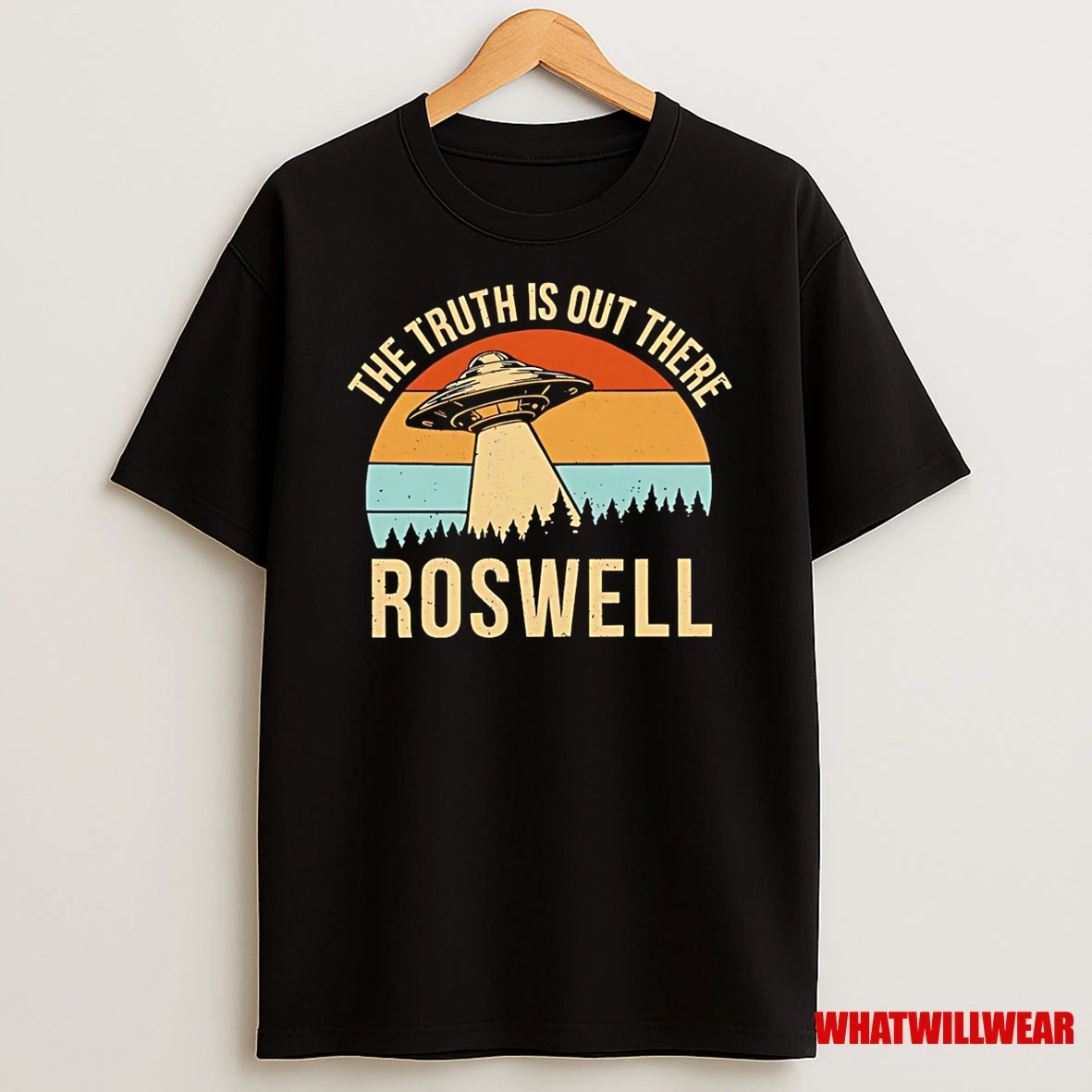 Chad Powers Glen Powell The Truth Is Out There Roswell Vintage Shirts