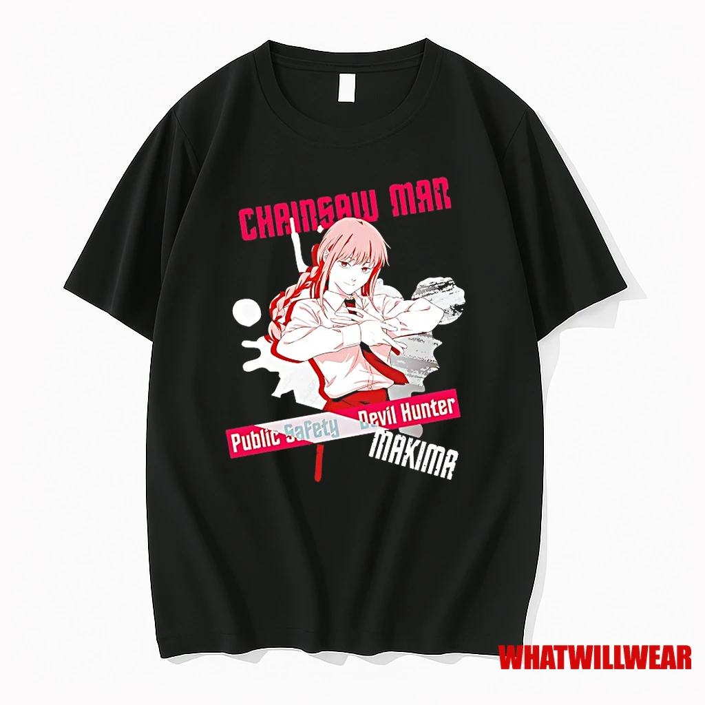 Chainsaw Man Makima Devil Hunter Shirts