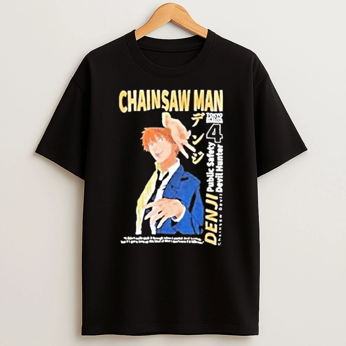 Chainsaw Man Public Safety Devil Hunter Denji Shirts
