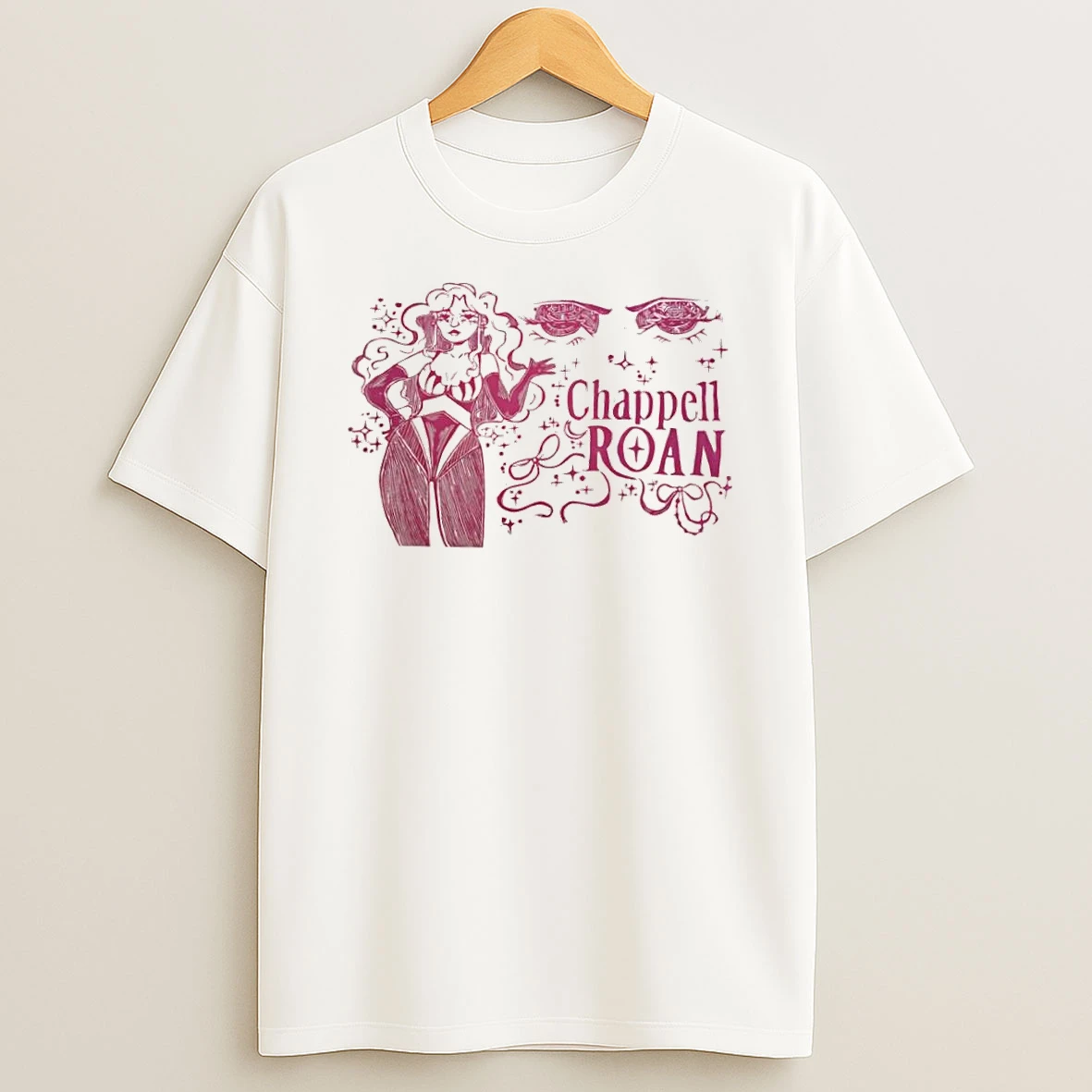 Chappell Roan Strawberry Roan Horse Graphic Shirts