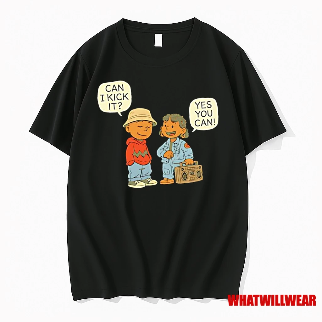 Charlie Brown Can I Kick It Yes You Can Shirts