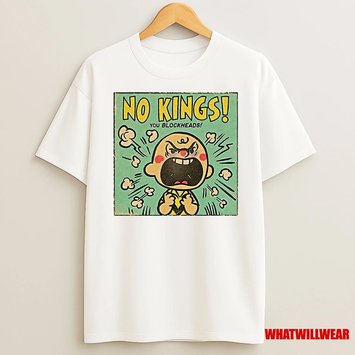 Charlie Brown No King You Blockheads Shirts