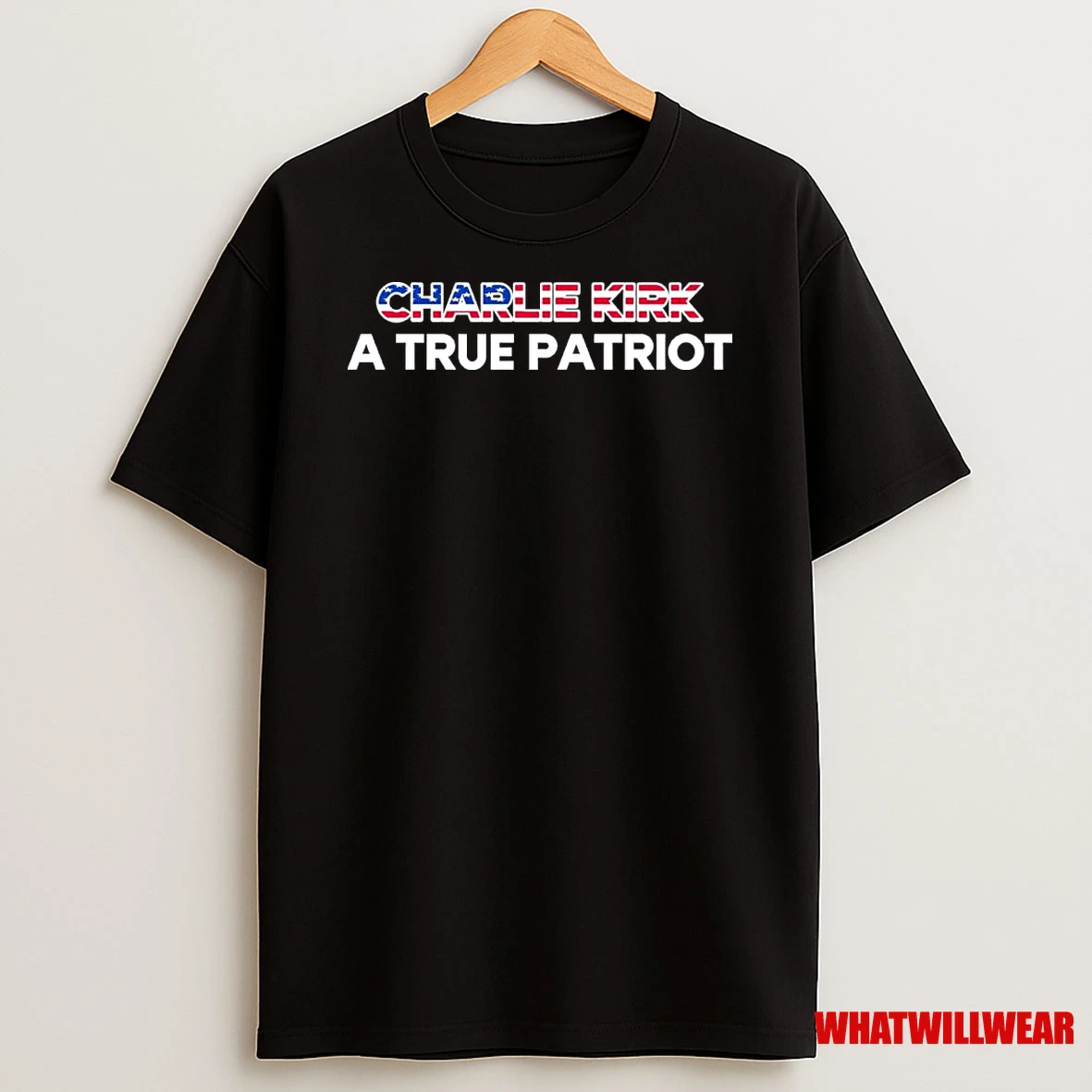 Charlie Kirk American A True Patriot Shirts
