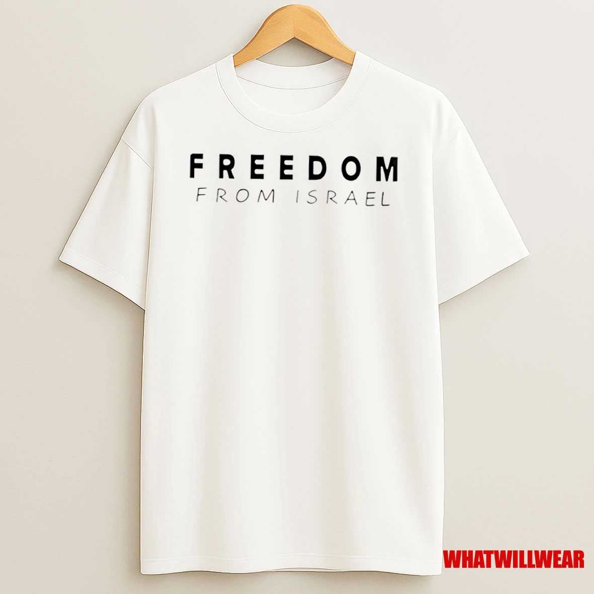 Charlie Kirk Freedom From Israel Shirts