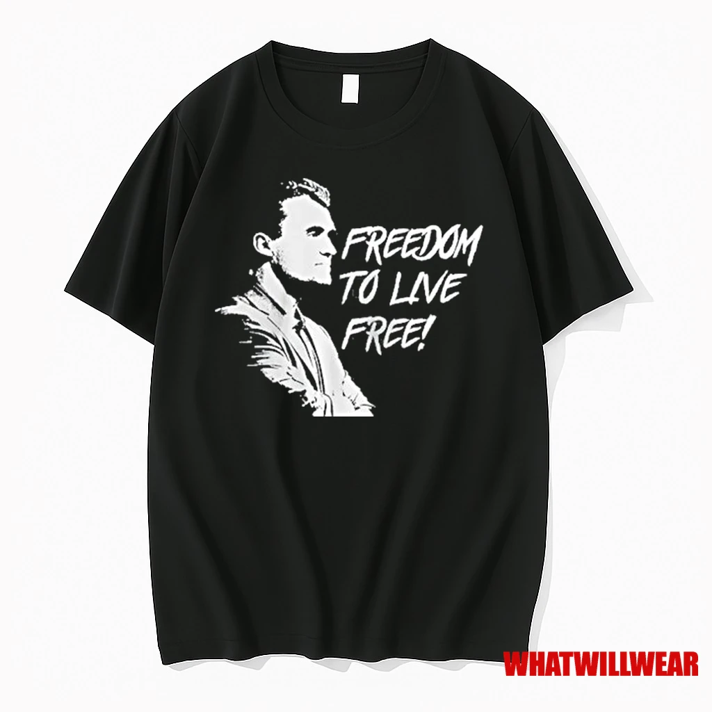 Charlie Kirk Freedom To Live Free 2025 Shirts