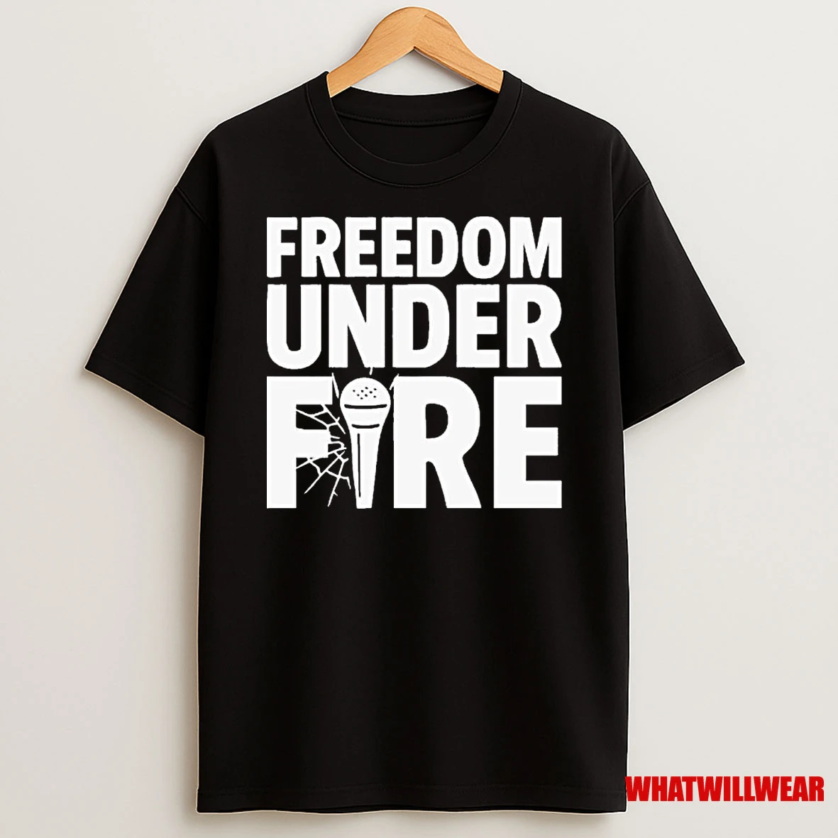 Charlie Kirk Freedom Under Fire Shirts