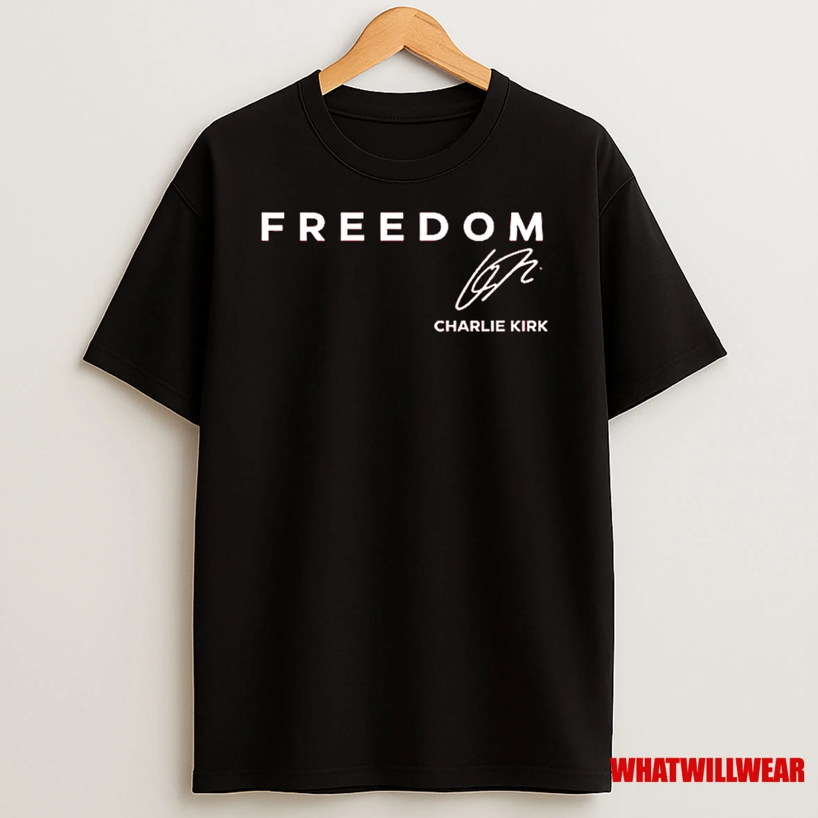 Charlie Kirk Signature Freedom National Day Of Remembrance October 14th Shirts
