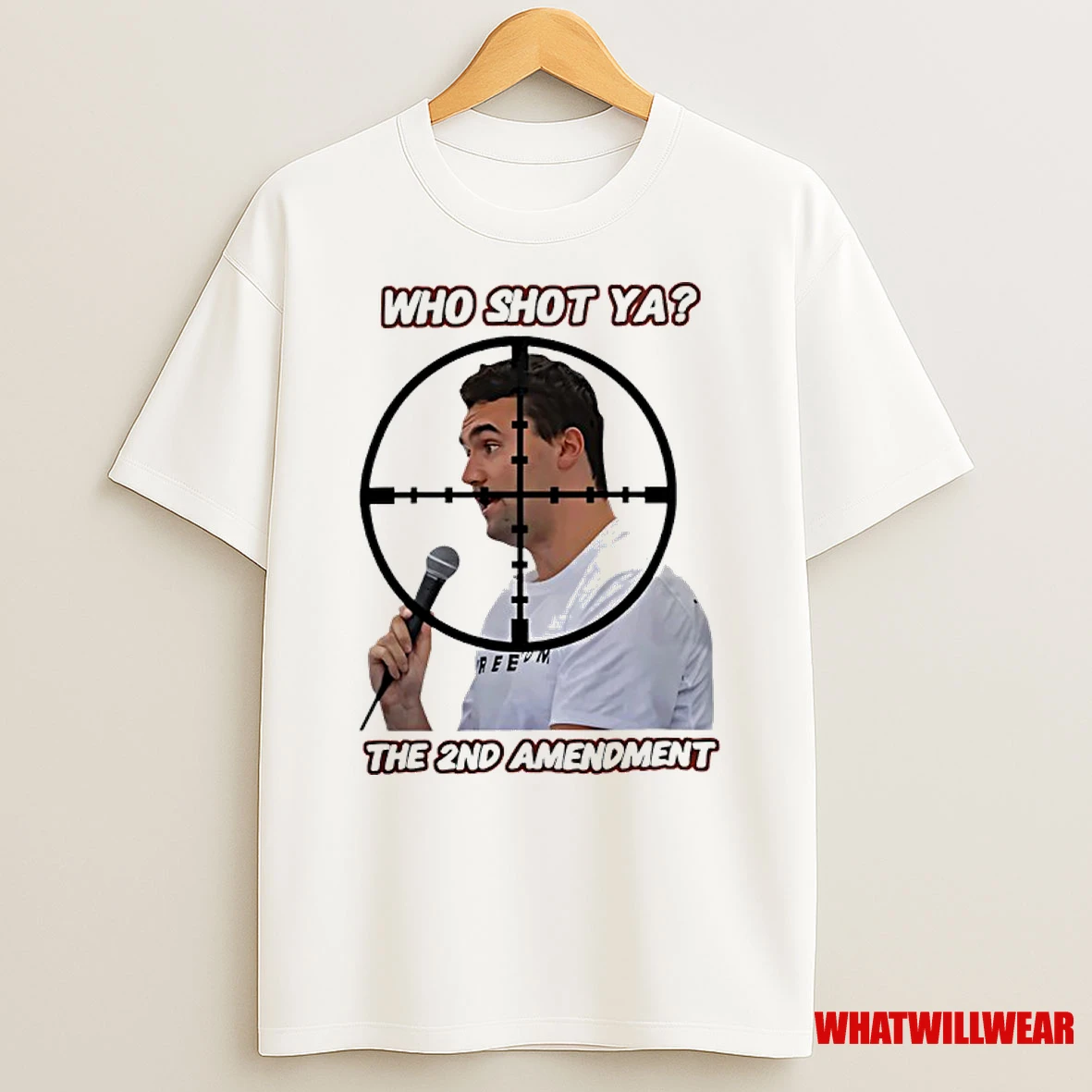 Charlie Kirk Who Shot Ya The 2nd Amendment Shirts