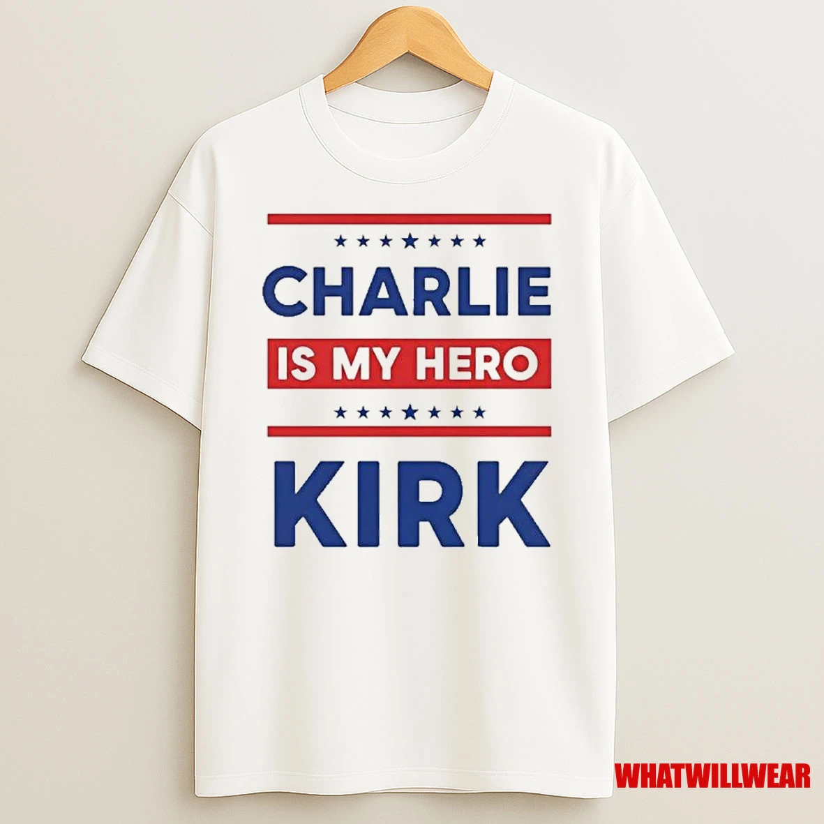 Charlie Kirk Is My Hero Shirts