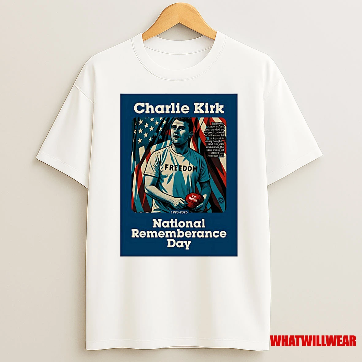 Charlie Kirk National Remembrance Day 1993 2025 Shirts