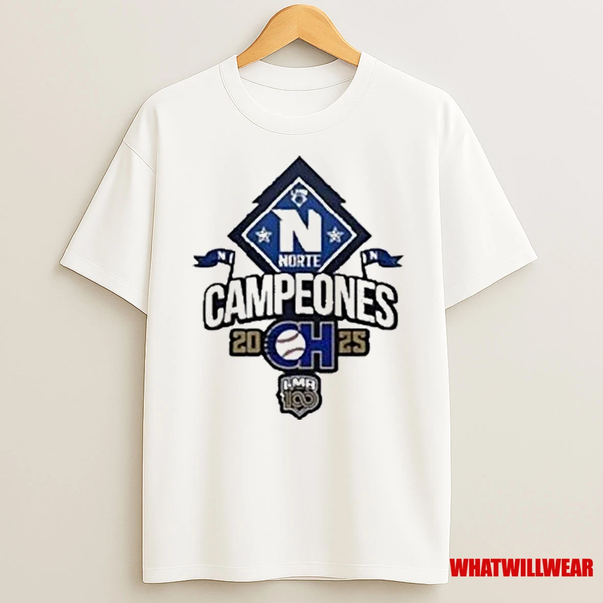 Charros De Jalisco Campeones Zona Norte 2025 Team Graphic Shirts