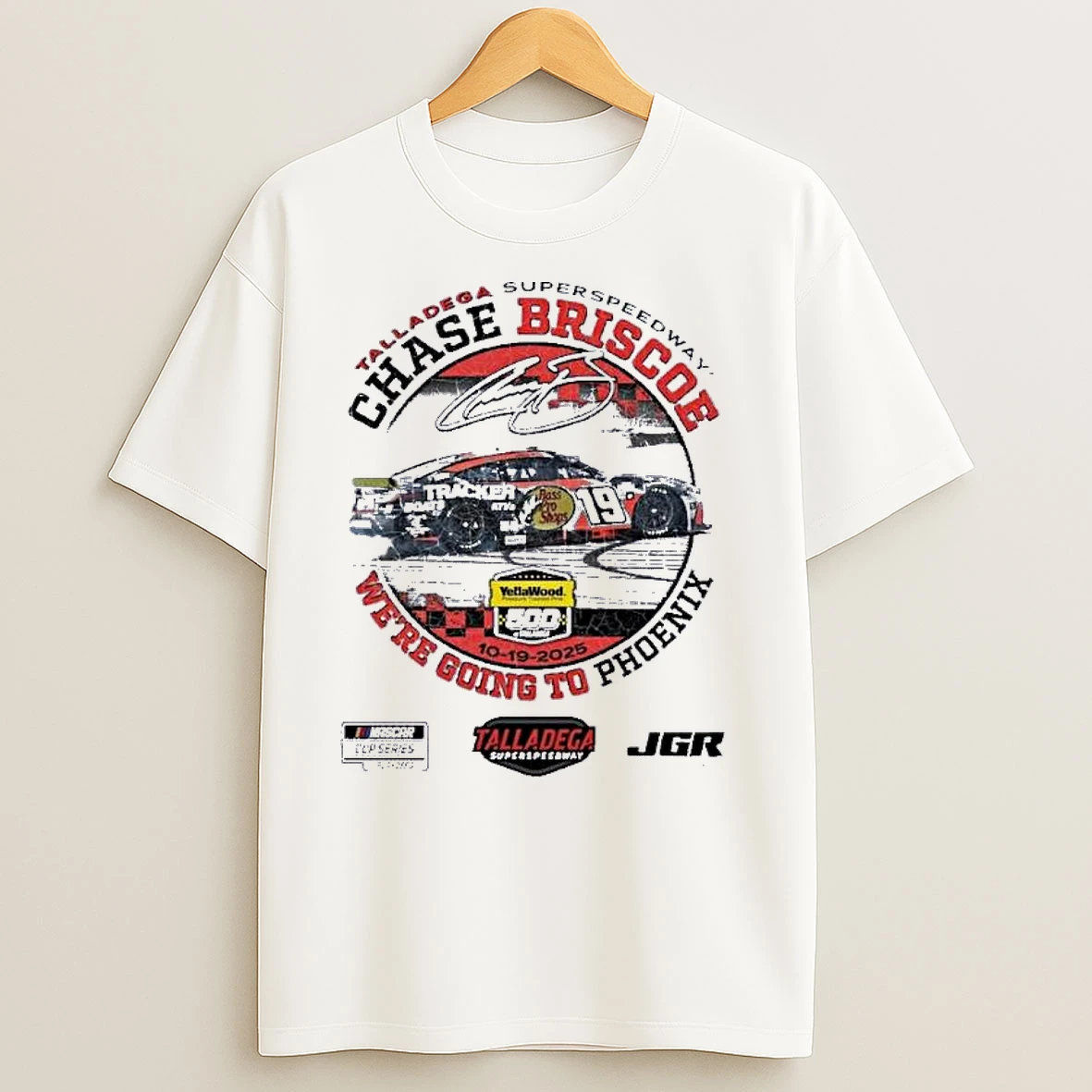 Chase Briscoe 2025 Yellawood 500 Race Winner T Shirts