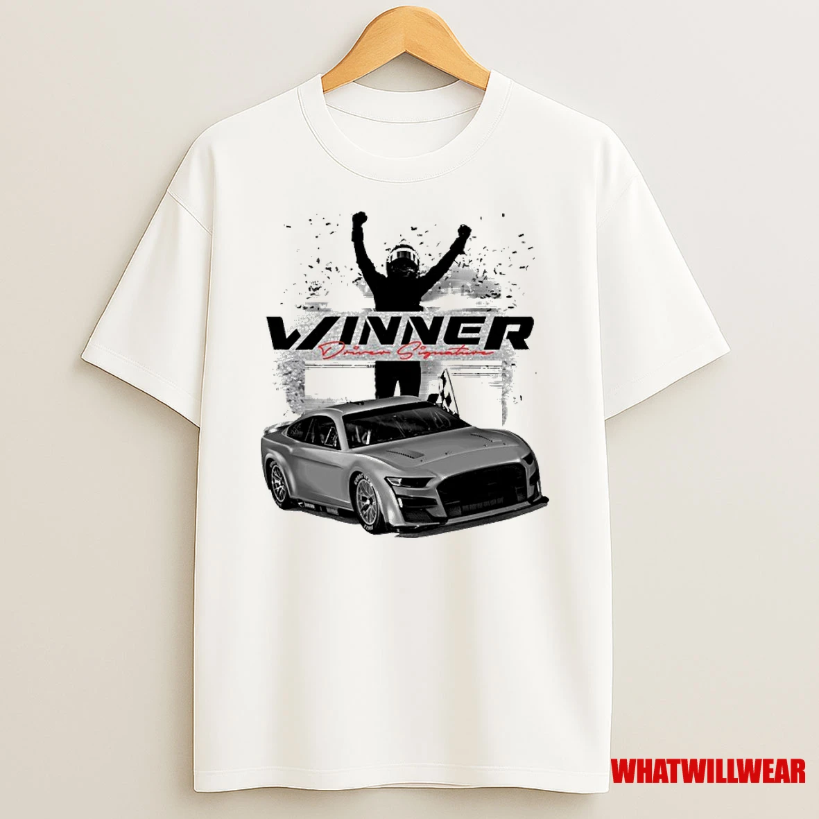 Chase Briscoe Checkered Flag Sports 2025 Yellawood 500 Race Winner Shirts