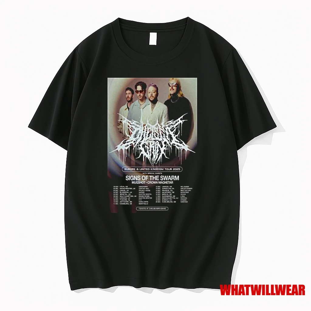 Chelsea Grin Signs Of The Swarm Tour Dec 2025 Shirts
