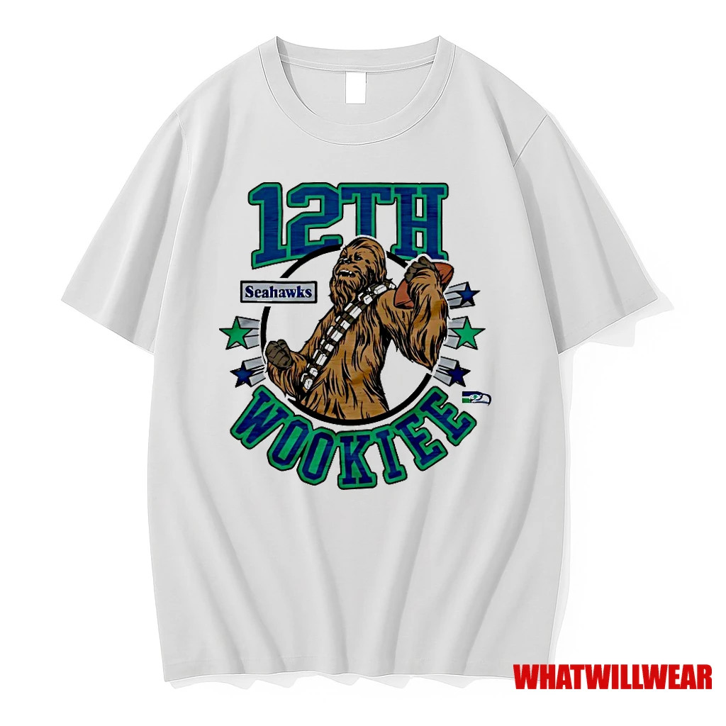 Chewbacca Star Wars X Seattle Seahawks 12th Wookiee Shirts