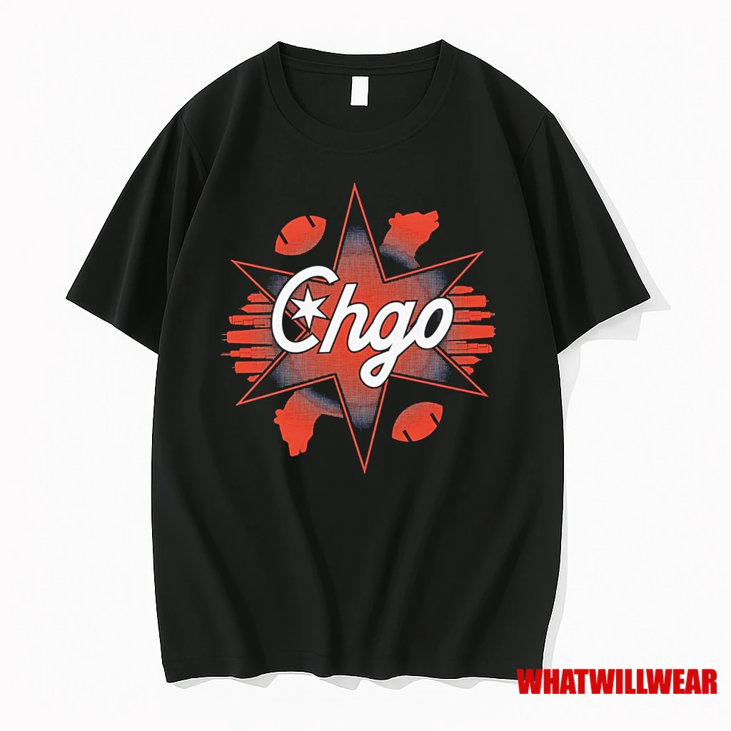 Chicago Bears Chgo Star Shirts