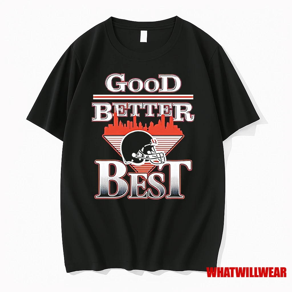 Chicago Bears Good Better Best Skyline Helmet Shirts