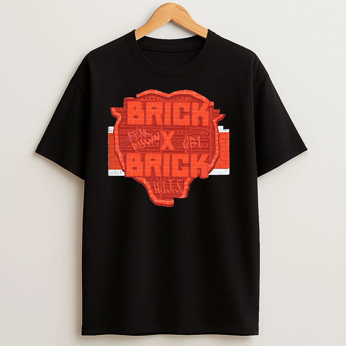 Chicago Bears Brick Brick T Shirts