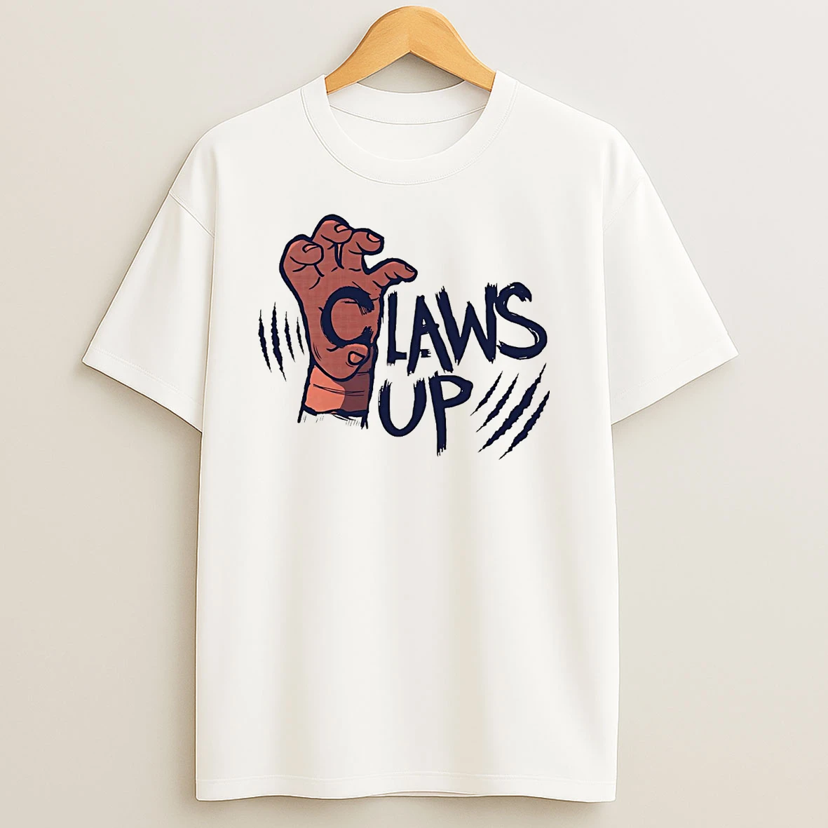 Chicago Bears Claws Up T Shirts