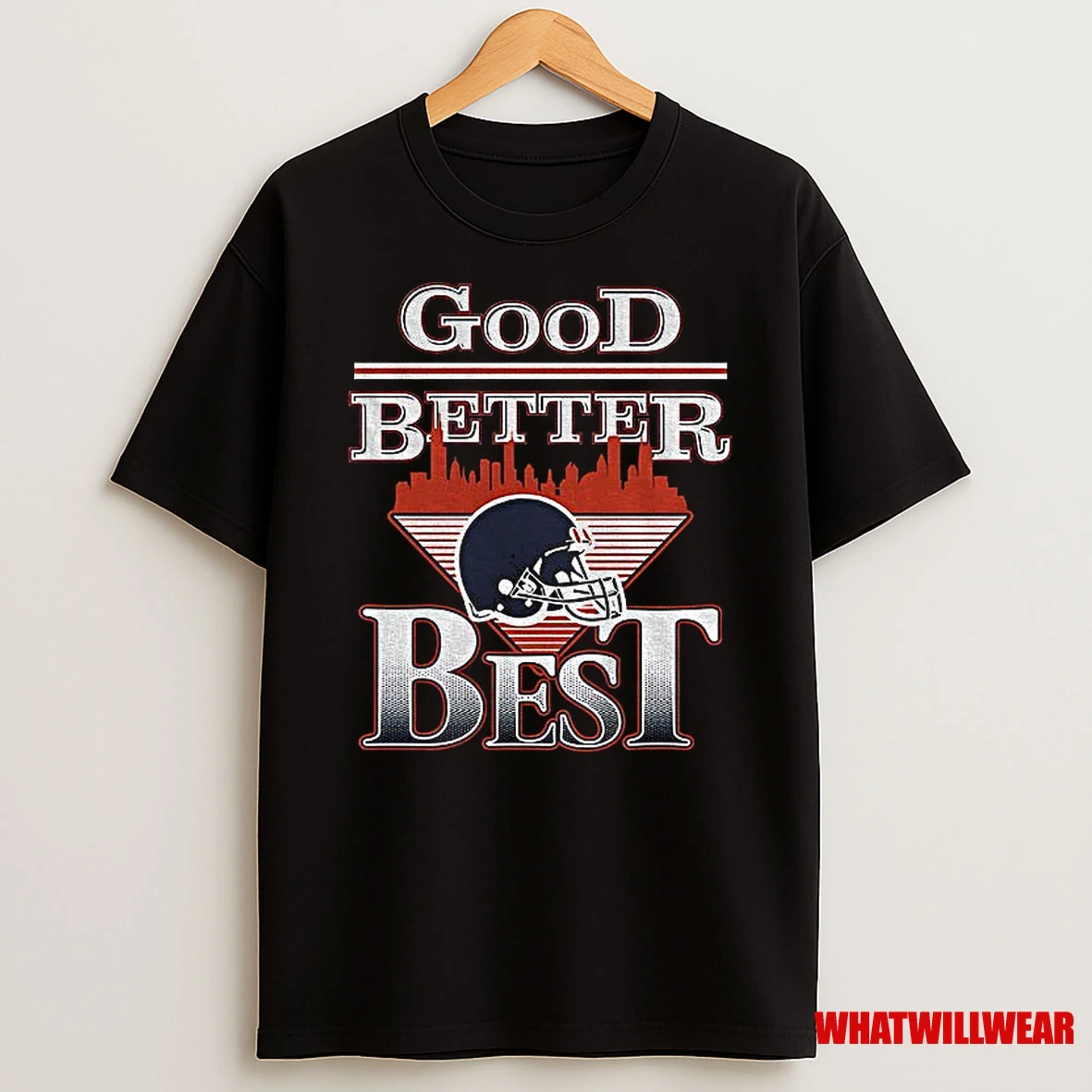 Chicago Bears Helmet Good Better Best Football 2025 Shirts