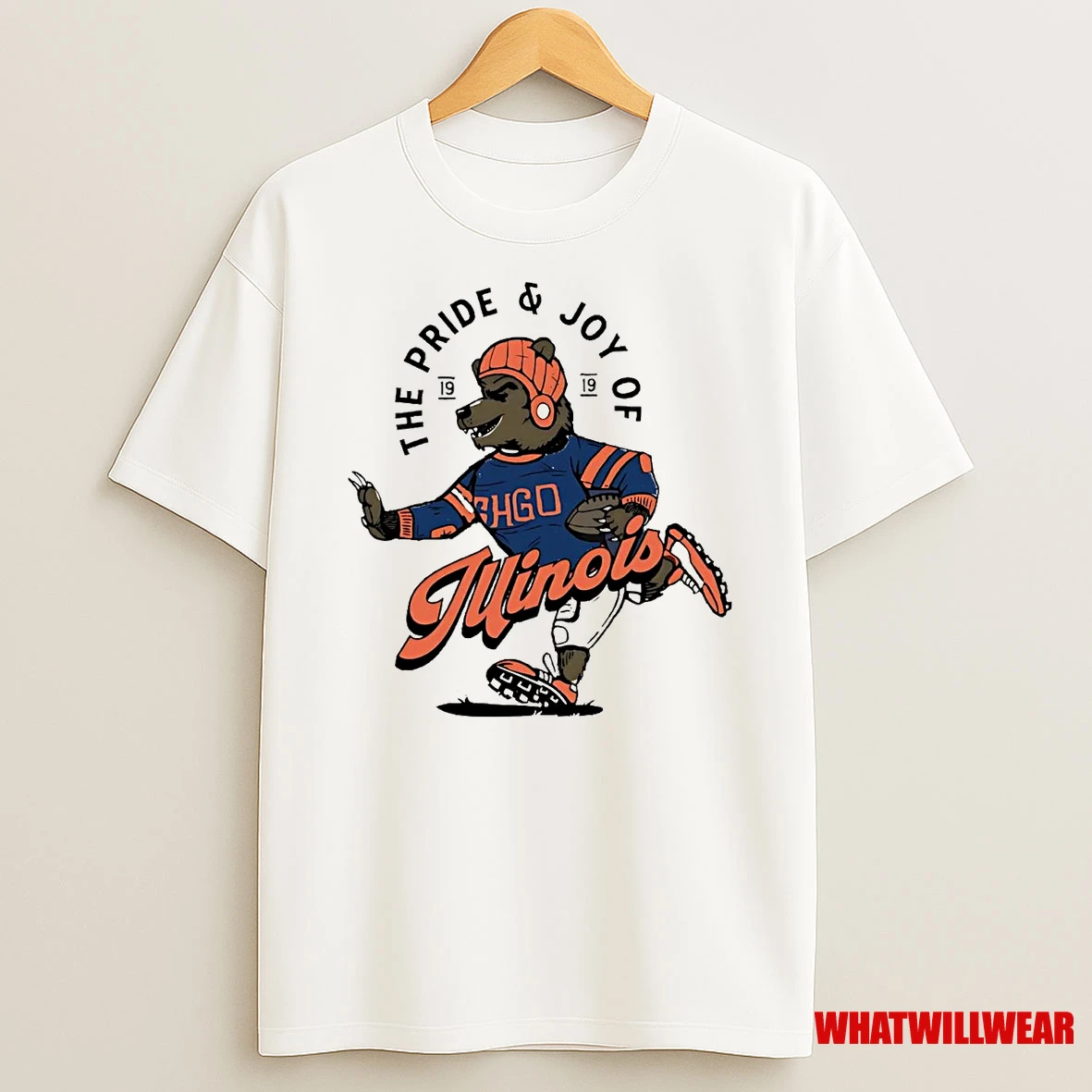 Chicago Bears The Pride And Joy Of Illinois Shirts
