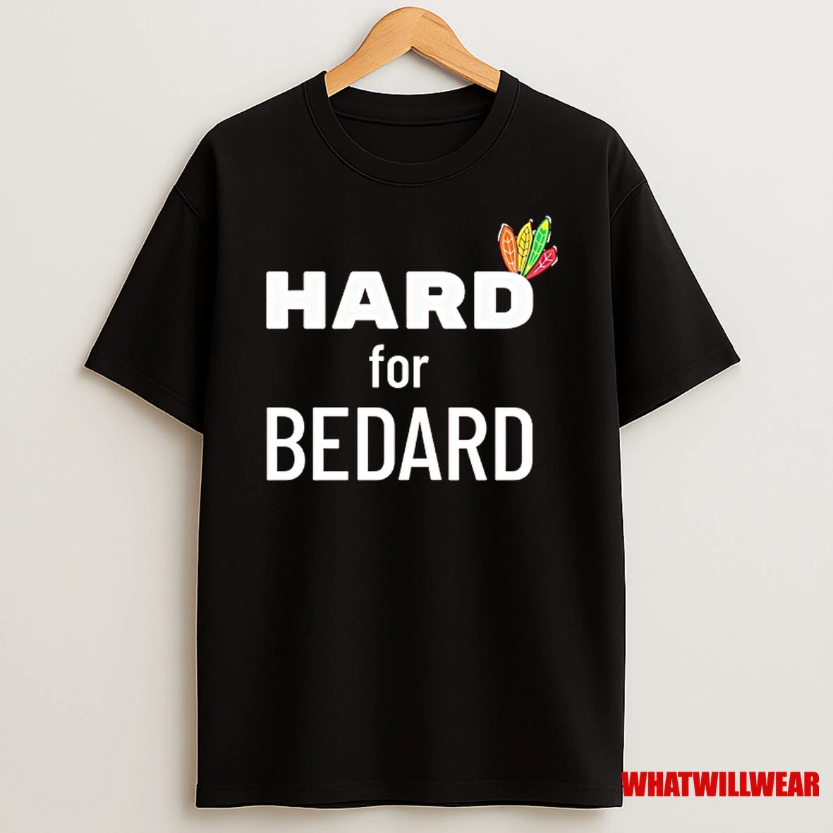 Chicago Blackhawks Hockey Hard For Bedard Shirts